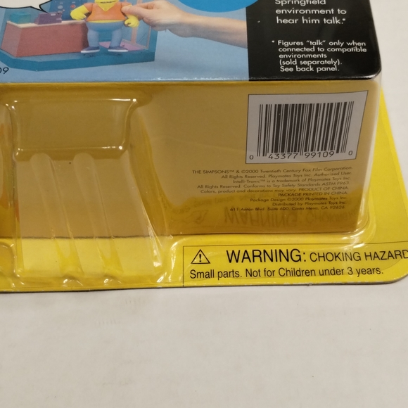 The Simpsons Barney Figure Ages 4 & up nwt - Picture 3 of 4